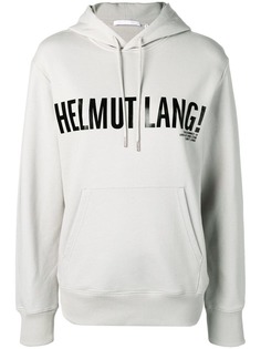 Helmut Lang худи с контрастным логотипом