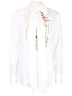 Loewe блузка с цветочным принтом