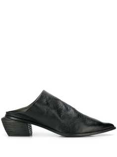 Marsèll мюли на массивном каблуке