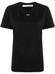 Off-White футболка с логотипом