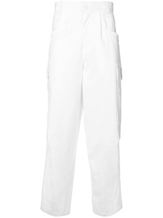 The Silted Company high-waisted cargo trousers