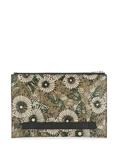 Furla retro print pouch