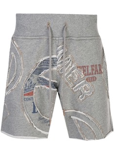 Telfar cut-in tour shorts