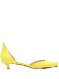 Francesco Russo low heel pointed pumps