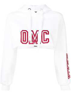 Omc cropped logo hoodie