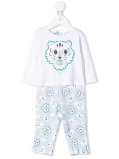 Kenzo Kids пижама с принтом тигра