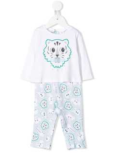 Kenzo Kids пижама с принтом тигра
