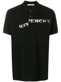 Givenchy рубашка-поло с логотипом