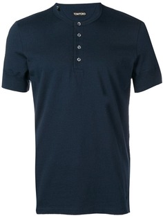 Tom Ford приталенная футболка с короткими рукавами