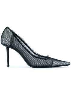 Tom Ford net structured pumps