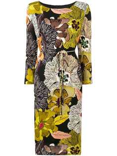 Etro floral print midi dress