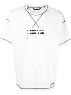 Indice Studio I See You paint splatter T-shirt