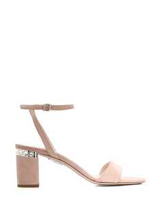 Miu Miu embellished block heel sandals