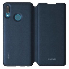 Чехол (флип-кейс) HONOR Flip, для Huawei P Smart (2019), синий [51992895]