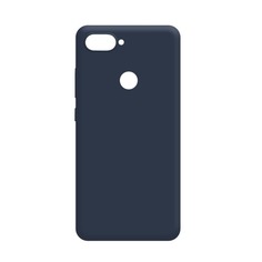 Чехол (клип-кейс) Gresso Meridian, для Xiaomi Mi 8 Lite, темно-синий [gr17mrn500] Noname