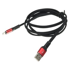 Кабель DIGMA USB A (m) - Lightning (m), 1.2м, черный