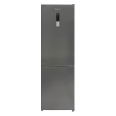 Холодильник SHIVAKI BMR-1852DNFX, двухкамерный, нержавеющая сталь