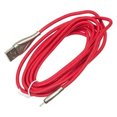 Кабель DIGMA USB A (m) - Lightning (m), 3м, красный