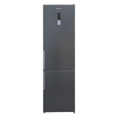 Холодильник SHIVAKI BMR-2018DNFX, двухкамерный, нержавеющая сталь