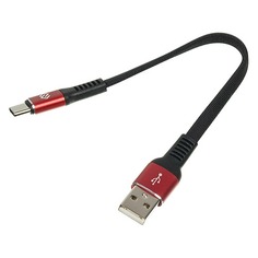 Кабель DIGMA USB A (m) - USB Type-C (m), 0.15м, черный