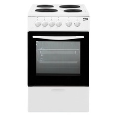 Электрическая плита BEKO FCS 46000, эмаль, белый