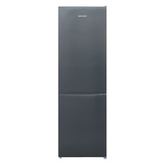 Холодильник SHIVAKI BMR-1851NFX, двухкамерный, нержавеющая сталь