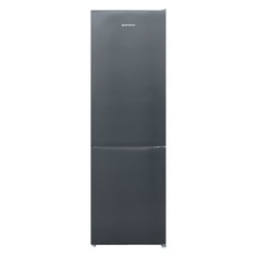 Холодильник SHIVAKI BMR-1851NFX, двухкамерный, нержавеющая сталь