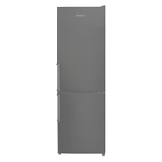 Холодильник SHIVAKI BMR-1852NFX, двухкамерный, нержавеющая сталь
