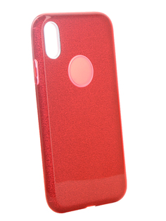 Аксессуар Чехол для APPLE iPhone XR Neypo Brilliant Silicone Red Crystals NBRL6155