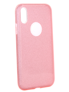 Аксессуар Чехол для APPLE iPhone XR Neypo Brilliant Silicone Pink Crystals NBRL6156