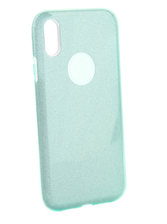 Аксессуар Чехол для APPLE iPhone XR Neypo Brilliant Silicone Turquoise Crystals NBRL6152