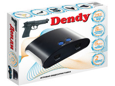 Игровая приставка Dendy 255 игр + световой пистолет