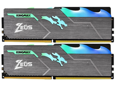 Модуль памяти Kingmax Zeus Dragon RGB DDR4 DIMM 2666MHz PC4-24000 CL16 - 16Gb KIT (2x8Gb) KM-LD4-3000-16GRD