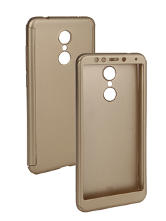 Аксессуар Чехол для Xiaomi Redmi 5 ZNP 360 Degree Gold