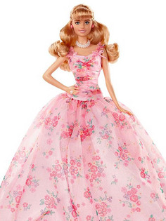 Кукла Barbie Пожелания ко дню рождения, FXC76 Mattel