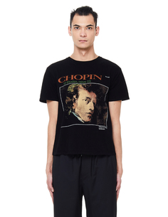 Черная футболка Chopin Enfants Riches Deprimes