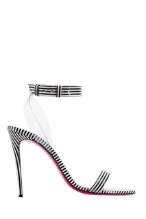 Полосатые босоножки Jonatina 100 Christian Louboutin