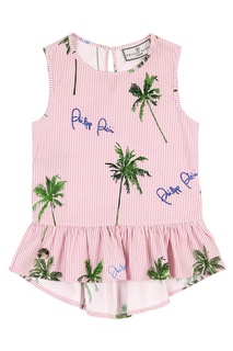 Топ с баской Philipp Plein Kids