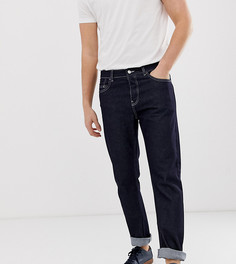 Прямые джинсы цвета индиго с белыми швами Noak - Синий