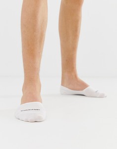 Белые невидимые носки Calvin Klein - Белый