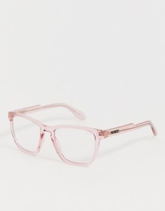 Розовые квадратные очки Quay Australia - Розовый