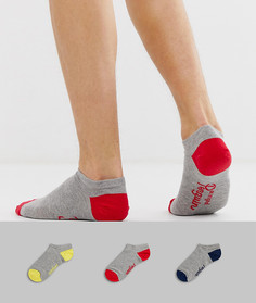 Набор спортивных носков Original Penguin - 3 шт. - Серый