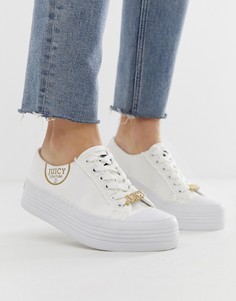 Кроссовки на платформе Juicy Couture - Белый