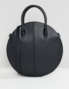 Кожаная сумка ASOS DESIGN - Черный