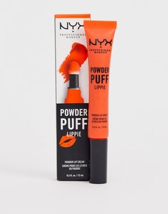 Крем для губ NYX Professional Makeup Powder Puff Lippie Powder - Crushing Hard - Оранжевый