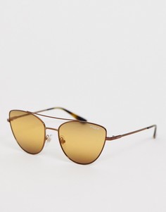Солнцезащитные очки кошачий глаз Vogue Eyewear x Gigi Hadid 0VO5235S - Коричневый
