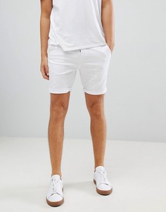 Белые шорты чиносы зауженного кроя ASOS DESIGN - Белый
