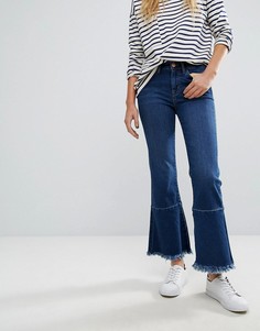Укороченные джинсы с необработанными краями M.i.h Jeans Lou - Черный