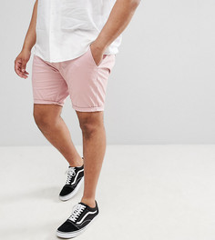 Розовые шорты чиносы скинни ASOS DESIGN Plus - Розовый
