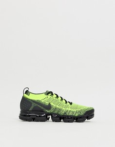 Желтые кроссовки Nike Running VaporMax Flyknit 2 - Желтый